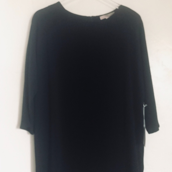 Forever 21 Black Long Sleeve Polyester Dress - Picture 2 of 8